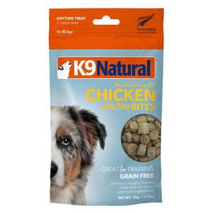 K9 Natural 狗零食推薦：K9 Natural 凍乾零食 狗零食 雞肉粒 50g (K9-HB-C50)