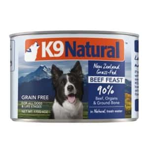 K9 Natural 狗罐頭 K9 Natural 狗罐頭 主食罐 牛肉盛宴 170g (K9-C-B170)