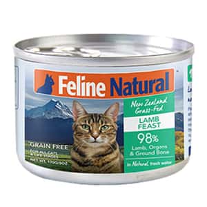 Feline Natural 貓罐頭 Feline Natural 主食貓罐頭 羊肉盛宴 170g (F9-C-L170)
