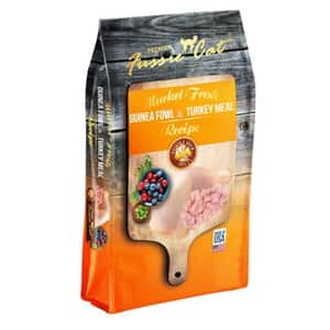 Fussie Cat 貓糧 Fussie Cat 貓糧 Market Fresh 純天然貓糧 珍珠雞及火雞配方 2lb (橙) (FU-GT1) (REC)