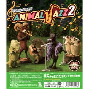 貓咪精品 生活用品超級市場 日本直送 公仔擺設 Animal Jazz2 動物合唱團 1套5隻 (TBS) - 清貨優惠