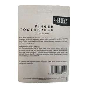 Beaphar SHERLEY'S 莎莉絲貓狗通用手指型牙刷 2支裝 (17614) (圖片4)
