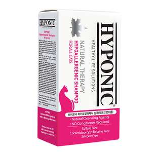 HYPONIC 貓咪清潔美容用品推薦：HYPONIC 極致低敏全貓類沖涼液 10ml x 10包 (HC6576)