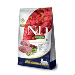 Farmina NandD 狗糧 Farmina N&D 狗糧 藜麥功能天然狗糧 體重控制配方 細粒款 羊肉 2.5kg (NDQWM025)