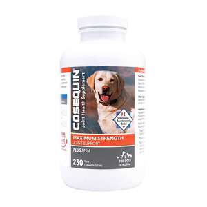 狗狗保健用品推薦：Cosequin DS PLUS MSM 狗狗加強型關節咀嚼片 250粒