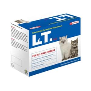 營養膏 保充劑 貓咪保健用品 VETPHARM L.T. 樂妥 Forte 賴氨酸牛磺酸補充劑 (1.5g x 30獨立包裝) (BW150-8)