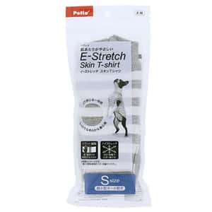 Petio E-Stretch 狗狗彈性透氣 間條衫 可長時間穿著 淺灰色 S