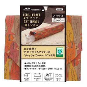 Ethical Door 狗玩具 Petio Ethical Door 可洗環保牛皮紙貓隧道 魚 (91602713)