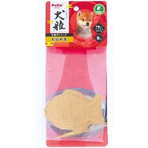 Petio 狗玩具 Petio 玩具嚴選 犬雅和菓子系列 柔軟乳膠狗玩具 鯛魚燒 (91602534)