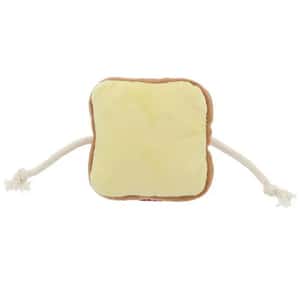 Petio 狗玩具 Petio 耐咬麵包屋發聲帶繩狗玩具 方包 (91602722)