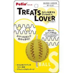 Petio 狗玩具 Petio TREATS LOVER 潔齒零食狗玩具球 可塗牙膏 S (91602725)