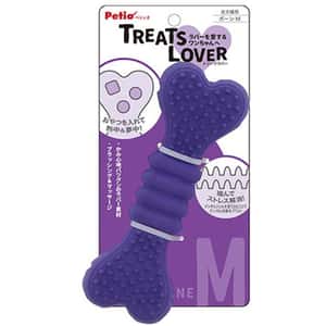 Petio 狗玩具 Petio TREATS LOVER 潔齒零食狗玩具骨 可塗牙膏 M (91602728)