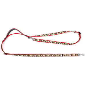 Ethical Door 狗玩具 Petio Ethical Door ECO 多功能狗用 抗菌防水 迷彩免提拖帶牽繩 紅色