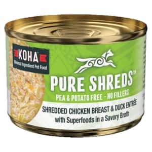 KOHA 狗罐頭 KOHA 狗罐頭 雞胸肉絲及鴨肉 156g (KD5PSCD)