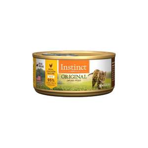 Instinct 本能 貓罐頭 貓濕糧推薦：Instinct 貓罐頭 無穀物雞肉配方 5.5oz (507017)