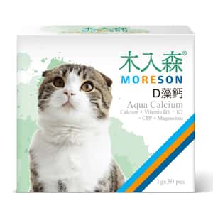 腸胃 關節保健 貓咪保健用品 木入森MORESON 貓咪保健品 D藻鈣 1g x 30包 (MRSC070)