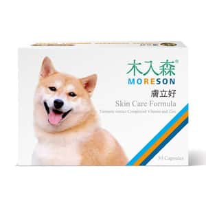 皮膚毛髮護理 清潔美容用品 木入森MORESON 狗狗保健品 膚立好 30粒 (MRSD060)