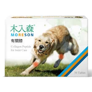 木入森 狗狗保健用品推薦：木入森MORESON 狗狗保健品 有關膝 30粒 (MRSD050)