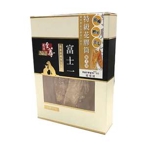 富士一 小食 貓零食 寵物零食推薦：富士一 滋補養生系列 特級花膠筒 5條裝