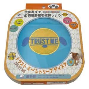 其他 狗玩具 TRUST ME 狗玩具 運動飛碟 室外用 藍色 15cm (NS-16235)