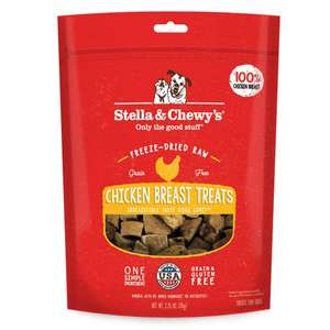 Stella & Chewy's 狗零食推薦：Stella & Chewy's 狗小食 凍乾生肉内臟小食系列 雞胸 2.75oz (TRT-CB-2.75)