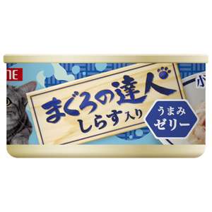 PetLine 貓罐頭 貓濕糧推薦：日本Petline 貓罐頭 吞拿魚達人系列 白身魚 80g (TC1)