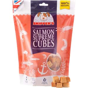 SKIPPERs 狗零食 SKIPPER'S 天然純三文魚潔齒脆粒 250g