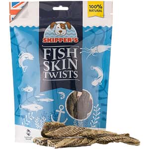 SKIPPERs 狗零食 SKIPPER'S 天然膠原魚皮紐棒 70g (FSTWS70)