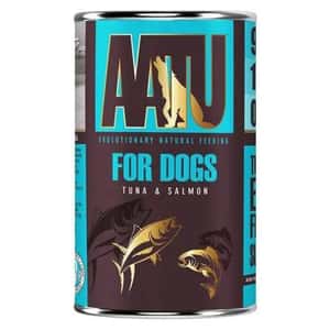 AATU 狗罐頭 AATU 狗罐頭 全配方狗用主食罐頭系列 90/10/0 吞拿魚及三文魚全配方 400g (ATWF400)