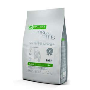 Nature's Protection 狗糧推薦：Nature's Protection 狗糧 去淚痕美毛配方 低敏昆蟲蛋白 小型成犬 1.5kg (WDIN341.5K)