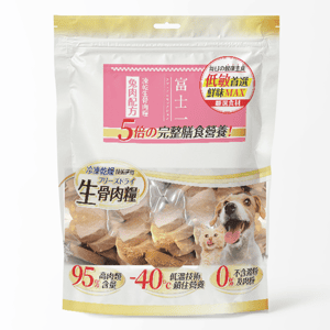 富士一 凍乾 貓狗糧 生骨肉主食糧 兔肉配方 500g (款式隨機) (圖片3)