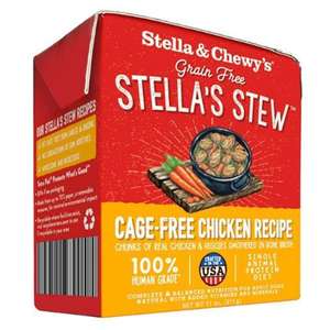 Stella & Chewy's 狗罐頭 狗濕糧推薦：Stella & Chewy's 狗濕糧 單一材料燉肉系列 放養雞肉 11oz (SS-C-11)