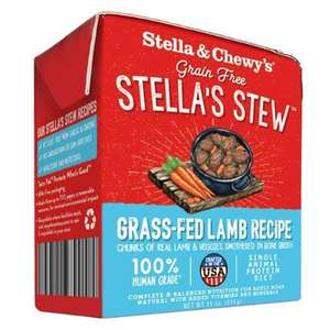Stella & Chewy's 狗罐頭 狗濕糧推薦：Stella & Chewy's 狗濕糧 單一材料燉肉系列 草飼羊肉 11oz (SS-L-11)