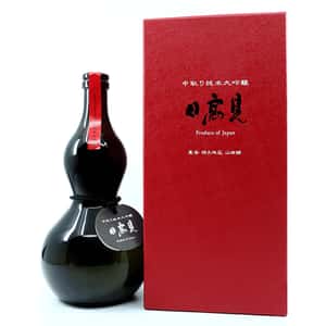 日高見 清酒 平孝酒造 日高見 中取り 純米大吟釀 黑色 葫蘆樽 720ml