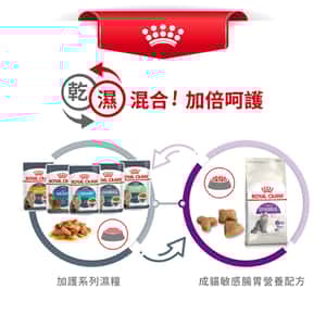 Royal Canin 貓糧 法國皇家貓糧 腸胃敏感配方 S33 2kg (2521020011) (圖片7)