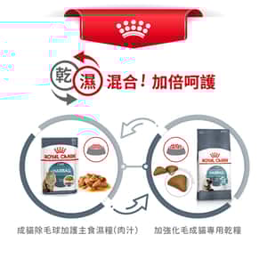 Royal Canin 貓糧 法國皇家貓糧 加護系列 成貓去毛球配方 ITH34 4kg (2534040012) (圖片7)