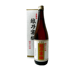 其他清酒 清酒 越乃寒梅 金無垢 純米大吟釀 720ml