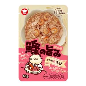 HELLs KITCHEN 貓罐頭 日本HELL'S KITCHEN 朝市場 鰹旨味 貓濕糧 鰹魚+蝦 60g