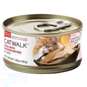 CATWALK 貓主食罐 吞拿魚 + 三文魚 Tuna with Salmon Entrée 80g (CW-GRC) (圖片3)