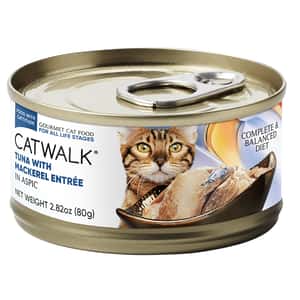 CATWALK 貓罐頭 CATWALK 貓主食罐 吞拿魚 + 鯖魚 Tuna with Mackerel Entrée 80g (CW-TMC)