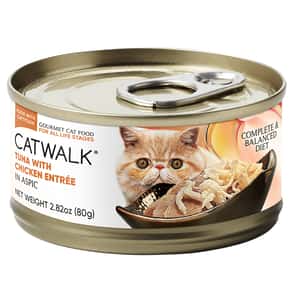 CATWALK 貓主食罐 吞拿魚 + 雞肉 Tuna With Chicken Entrée 80g (CW-YLC) (圖片3)