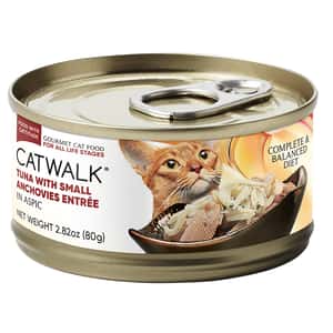 CATWALK 貓主食罐 吞拿魚 + 小鳀魚 Tuna with Small Anchovies Entrée 80g (CW-SLC) (圖片3)