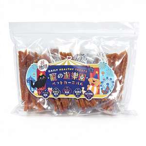 寵之遊樂園 寵之遊樂園 狗零食 訓犬小食 風乾雞肉切條 大包裝 1袋8包