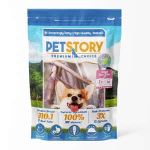 其他 狗零食 Pet Story 狗零食 訓犬小食 狗狗潔齒磨牙骨 日本無添加骨鹿 約80g