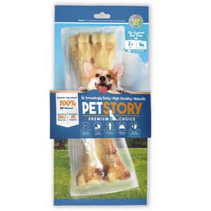 其他 狗零食 Pet Story 狗零食 訓犬小食 狗狗潔齒磨牙骨 烘乾牛筋骨 1支