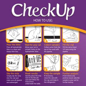 CheckUp Pro 貓用尿液檢測套裝 (家用健康檢測) (TKCP) (圖片3)