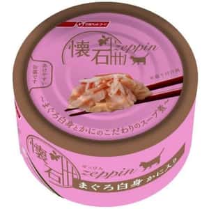 日清 貓罐頭 日清 貓罐頭 懷石絕品 白肉吞拿魚+蟹柳棒 80g (NP-Z17)