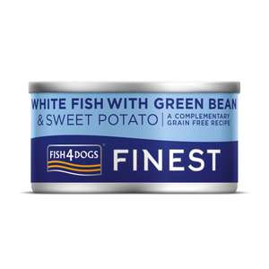 Fish4Dogs 狗罐頭 狗濕糧推薦：Fish4Dogs 狗罐頭 深海魚+甜薯青豆 85g (DWW523)