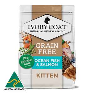 Ivory Coat 貓糧 貓乾糧推薦：Ivory Coat 貓糧 深海魚和三文魚幼貓配方 2kg (新配方) (IKOS2K)