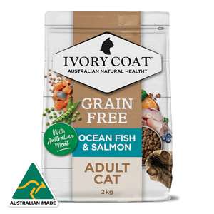 Ivory Coat 貓糧 貓乾糧推薦：Ivory Coat 貓糧 深海魚和三文魚成貓配方 2kg (新配方) (ICF2K)